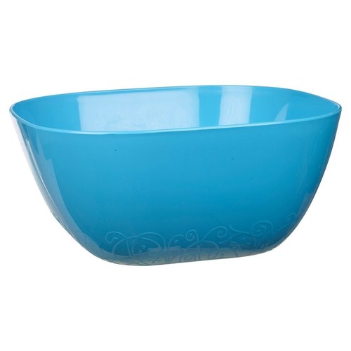 26cm Round Plastic Mixing Bowl Salad Serving Kitchen Dish Multicolored - Picture 5 of 15