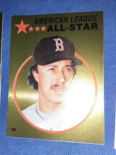 1982 Topps Stickers Jerry Remy All-Star Foil Boston Red Sox #132 MVP HOF MLB