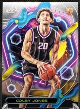Colby Jones 2023 Topps Cosmic Chrome Basketball #181 RC
