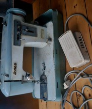 Jones 1681 Electric Sewing Machine W/ Case and Foot Pedal