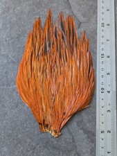 Golden Olive Cock Cape - Irish Nymphs Wet Fly Tying Materials