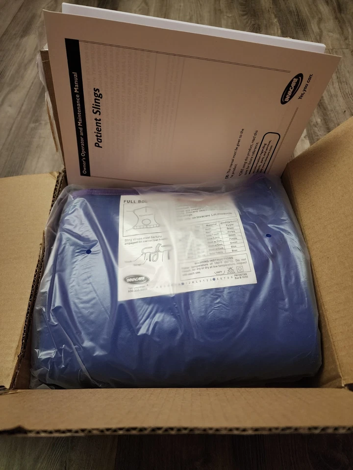 Eslinga de elevación de transferencia Reliant de cuerpo completo compatible con Invacare - MEDIANA - NUEVA Foto 2 de 2