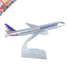 American B777 Model Plane 1:400 Alloy Simulation Airliner Aircraft Collection a