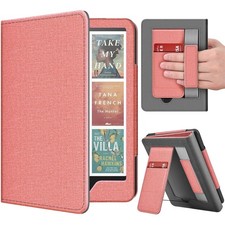 Stand Case for Kindle Paperwhite 12th / Kindle Colorsoft 2024, Pink