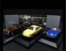 PORSCHE 356 & 901 1963 TRIO. 1:43 SCALE NEW.