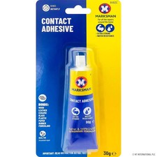 2x Multi Purpose Instant Contact Adhesive Super Strong Fast Drying Glue 30g Tube