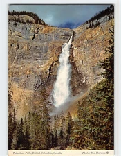 Postcard Takakkaw Falls Field Canada