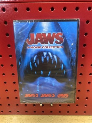 NEW JAWS 3 MOVIE COLLECTION New DVD  Jaws 2 3 4 The Revenge SEALED   FREE SHIP