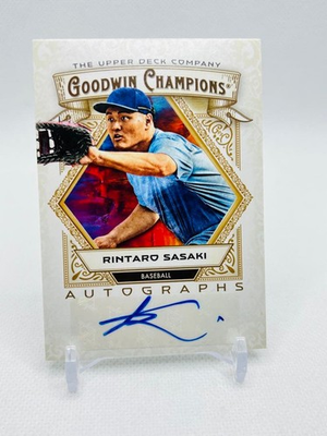 #ad 2025 UD Goodwin Autograph Auto Rintaro Sasaki 71321 $141.97
