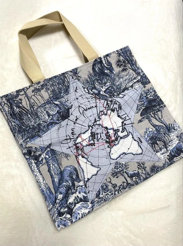 Sac fourre tout Dior Platinum Member anniversaire mignonLarge37x42cm neuf