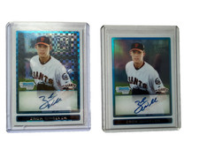 2009 Bowman Chrome Zack Wheeler Refractor #476/500 and 2009 X Refractor #183/225