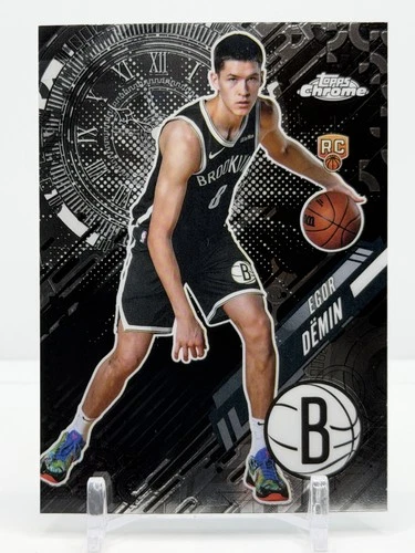 2025 Topps Chrome Update Egor Dëmin Base (RAW)