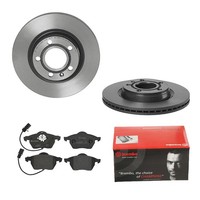 Brembo Bremsscheiben Ø280MM + BremsbelÄGe Vorne FÜR VW Passat B5 Audi A4 B6 B7