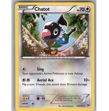 Chatot Regular Rare XY - BREAKthrough 128/162 NM
