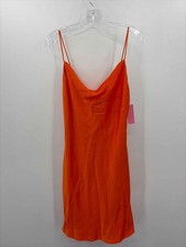 Pre-Owned Alice + Olivia Orange Size 8 Short Sleeveless Dress