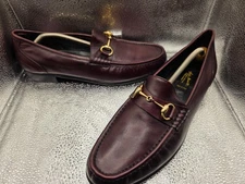 Vintage Hanover Andre Marseille Loafer Horsebit Buckle Men's 12M Italy