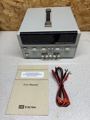 GW Instek GPS-2303 2-Channel Adjustable DC Linear Power Supply 0-30 V, 0-3 A