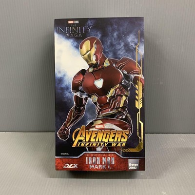 Avengers: Infinity Saga DLX Iron Man Mark 50 1/12 Scale THREE ZERO Actionfigur