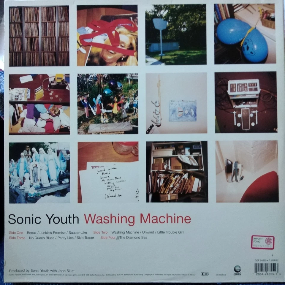 lp Sonic Youth "Washing machine", 2lp, geffen rec. - Immagine 2 di 2