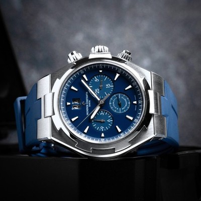 2014 Vacheron Constantin Overseas 49150 Blue Dial with Papers