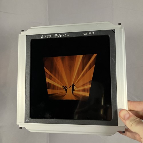 Vintage Disney Pocahontas Projection Slide Forest Silhouette Lightbox Rare Cell - Picture 10 of 17