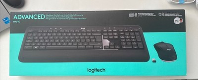 Logitech Advanced MK540 PC-Tastatur und Maus Set Schwarz NEU
