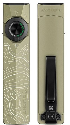 OLIGHT オーライト Ark Pro ultra (オリーブグリーン) 美品 Olight ArkPro Ultra Class 3R Olive Topo CW, 1700 Lumens, 205