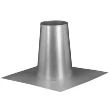 HART & COOLEY 16319 Roof Flashing 6" Galvanized Steel 11-1/4" Height B-Vent