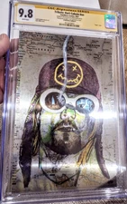 Metal Cover LTD  5/10 CGC.9.8 Kyle Willis Custom Remark 🔥Tribute Kurt Cobain 