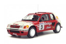1/18 PEUGEOT 205 TURBO 16 Gr.B BELGIAN Rally Ypres 1985 DARNICHE OTTOMOBILE...