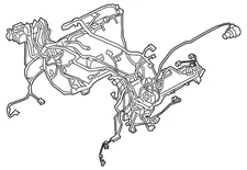 Genuine BMW Engine Harness 12-51-8-663-484