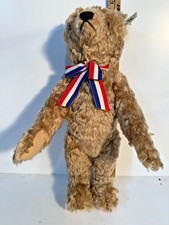 Vintage Steiff Otto 1912-1992 LE 383/5000 Mohair Teddy Bear 16" Growler