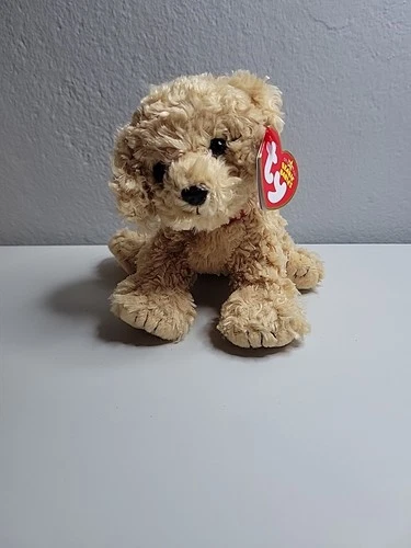 TY Beanie Baby - DOOLEY the Retired 6.5" Retriever Dog (Vintage 2006) New-Mint