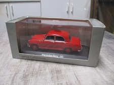 Rare Minichamps 1/43 Mercedes 180 W180 1954-1959 Sedan Red Classic Collection