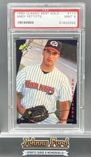 Andy Pettitte 1993 Classic Best Gold Rookie #117 Goldsboro Hornets PSA 9