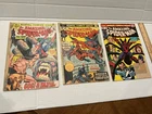 Vintage Amazing Spider-Man Marvel Comic Lot Issues # 103 134 & 135 Punisher 70s