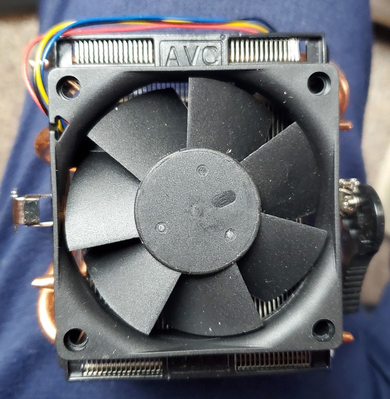 AMD AVC AV-Z7UHM-00001 Copper Pipe CPU Cooler Fan - Ships Free