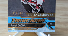 2017-18 Upper Deck PAVEL ZACHA Rookie Young Guns UD Exclusives /100 & Regular YG