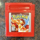 Pokémon Red Version Game Boy Authentic Tested Working Saves Loose Cartridge
