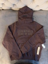 Essentials Fear Of God Plum - XS-XL NEW WITH TAGS Plum Brown