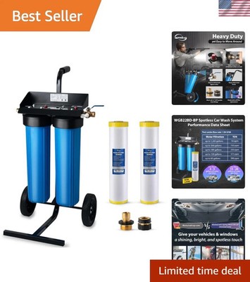 Spotless Car Wash System with Bypass Valve, Deionized Water System for Car Wa...