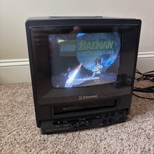 Vintage Emerson 10" Color CRT TV/VCR VHS Combo Model VT0950N VHS NOT WORKING