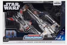 Star Wars Micro Galaxy Squadron Mandalorian N-1 vs Pirate Snub Fighter Battle Pk