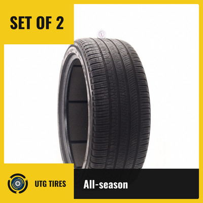 Set of (2) Used 285/40R23 Pirelli Scorpion Zero LR PNCS 111Y - 6.5/32