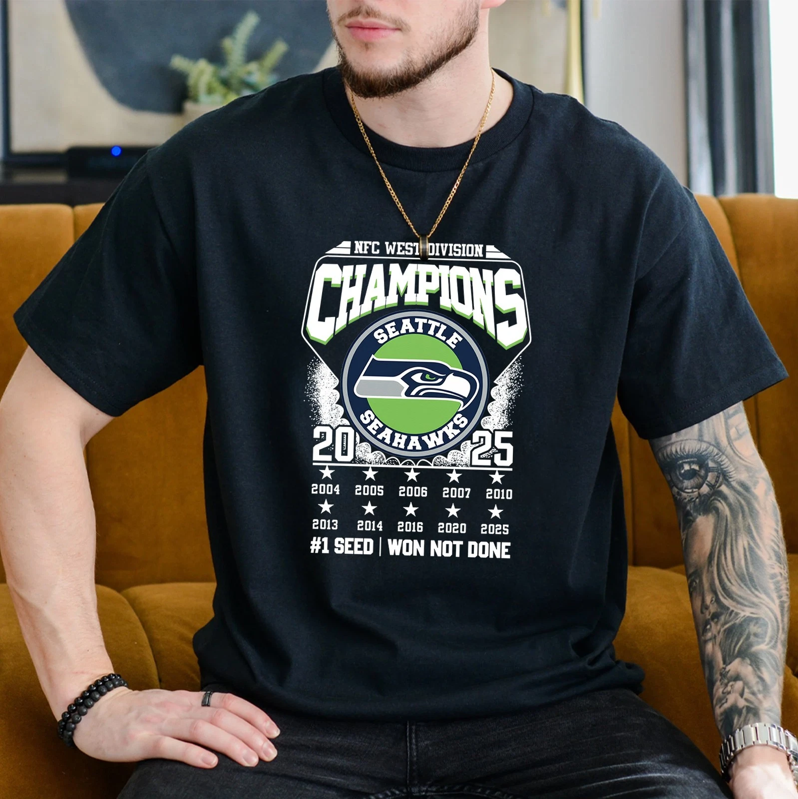 Seahawk.s NFC West Division Champions 2025 TShirt