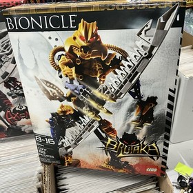 LEGO BIONICLE Vezon & Fenrakk (8764), Axonn (8733), Brutaka (8734) Lot Complete 