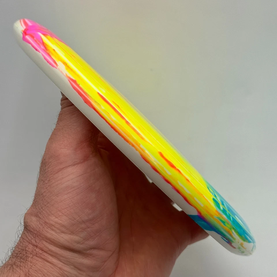 Discraft ESP Roach dyed 173-174g disc golf putt & approach Madhatter swirl dye - Image 3 of 4