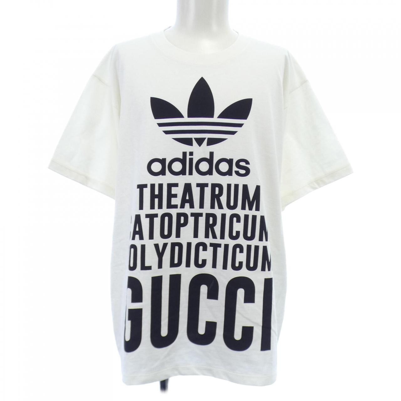 Authentic GUCCI Tshirt Style #241-003-912-8688 Premium Cotton Logo Design