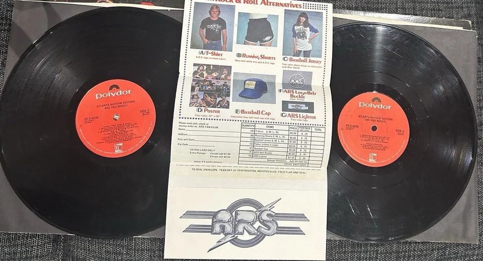 Atlanta Rhythm Section Are You Ready! On Polydor PD-2-6236 1979 2-Disc Vinyl LP - Image 4 of 4