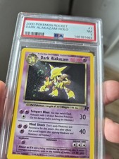 SWIRL 🌀 Dark Alakazam 1/82 Team Rocket Holo  on eBay